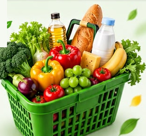 Freshly harvested produce